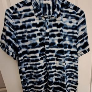 Clavin Klein short sleeve button up shirt